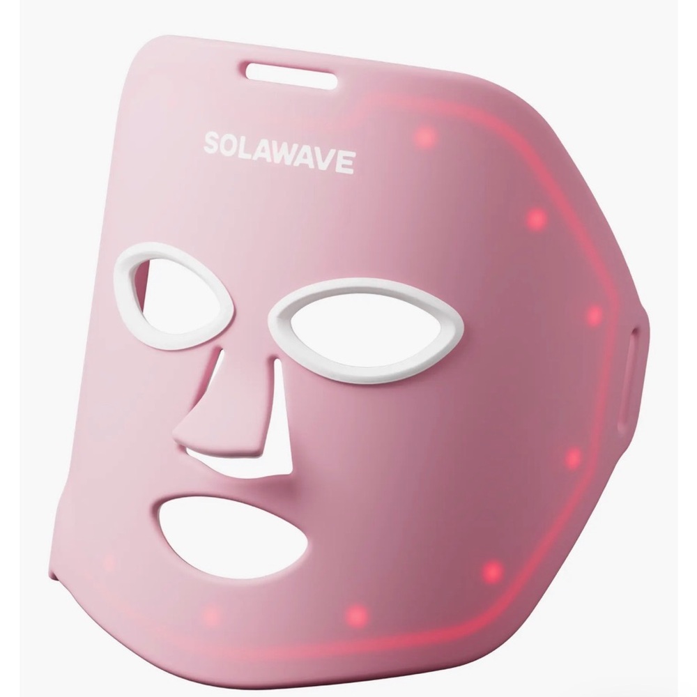 New, Never Opened: Solawave Pink LED Skincare Mask